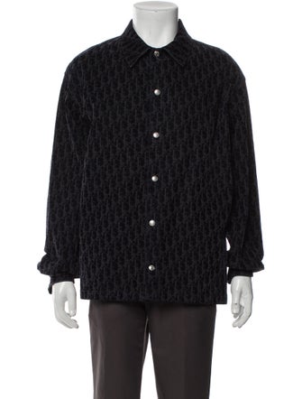 DIOR MEN 2020 Diorissimo Pattern Peacoat