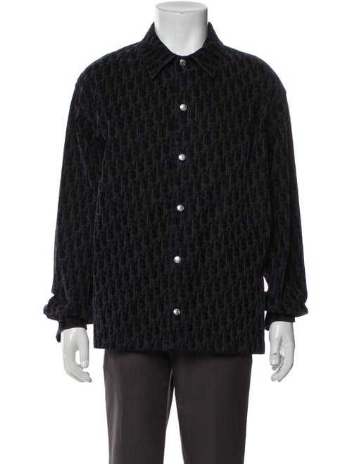 DIOR MEN 2020 Diorissimo Pattern Peacoat