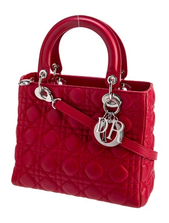 Christian Dior Cannage Lady Dior Medium