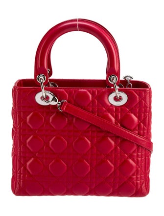 Christian Dior Cannage Lady Dior Medium