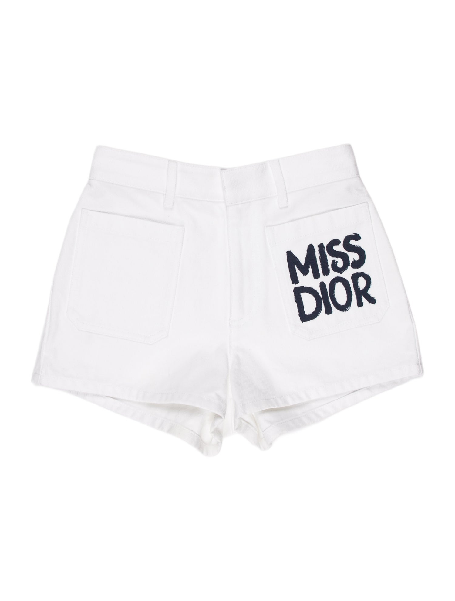 Christian Dior Graphic Print Mini Shorts