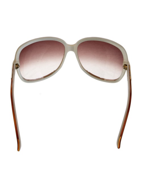 Christian Dior Cannage Pattern Oversize Sunglasses