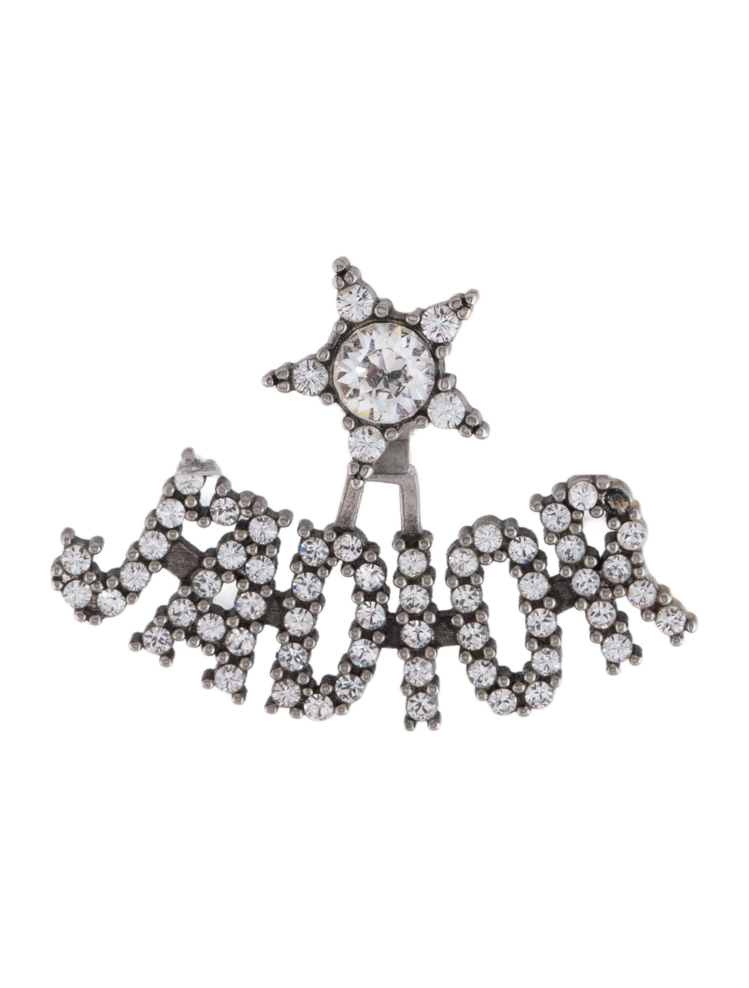 Christian Dior Crystal J'Adior Single Earring
