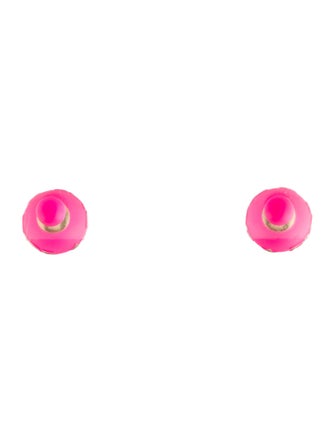 Christian Dior Tribales Motif Stud Earrings