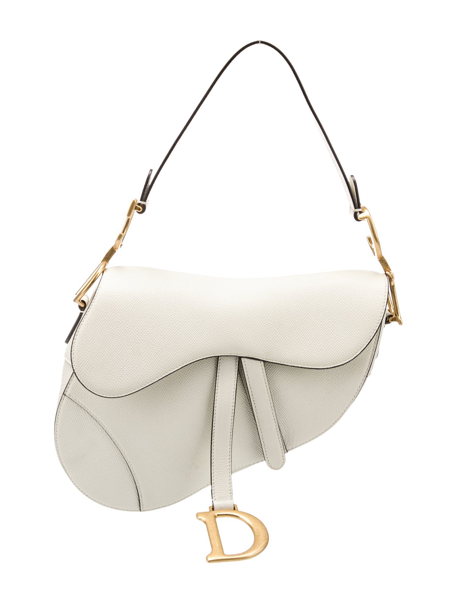 Christian Dior Leather Saddle Medium