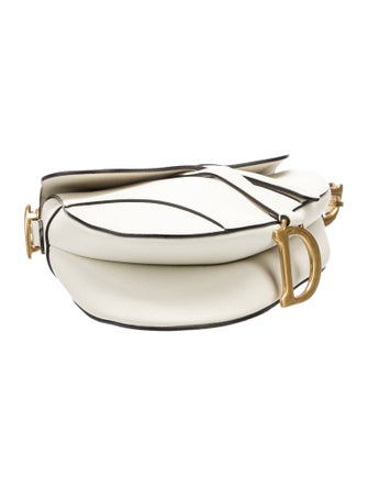 Christian Dior Leather Saddle Medium