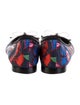 Christian Dior Printed Bow Accents Ballet Flats