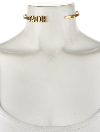 Christian Dior J'Adior Hinged Choker Necklace