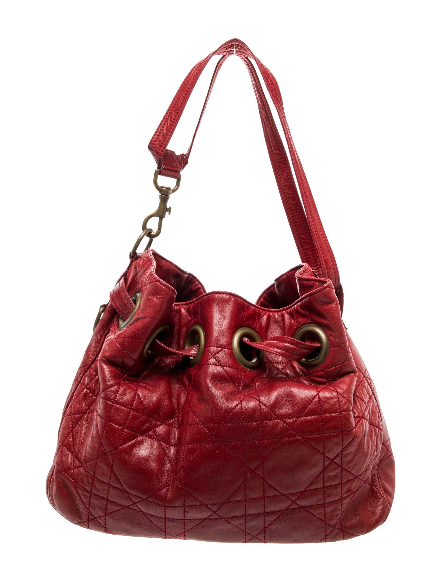 Christian Dior Quilted Bucket Bag