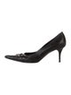Christian Dior Cannage Pattern Leather Pumps
