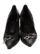 Christian Dior Cannage Pattern Leather Pumps