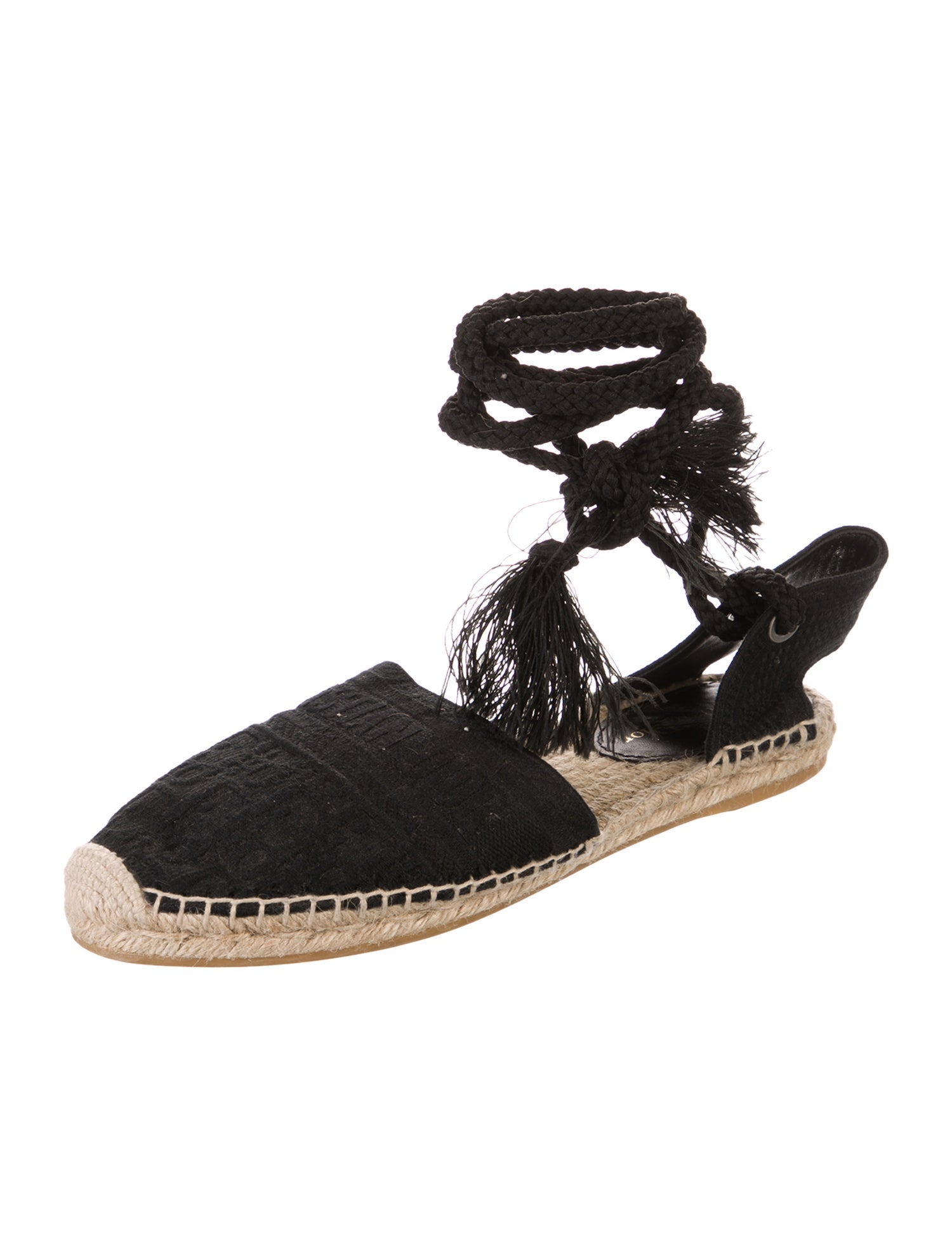 Christian Dior Tassel Accents Espadrilles