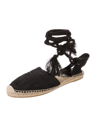 Christian Dior Tassel Accents Espadrilles