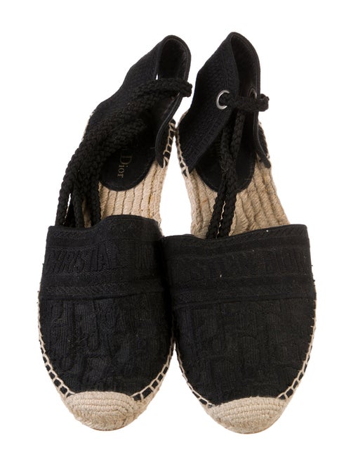 Christian Dior Tassel Accents Espadrilles