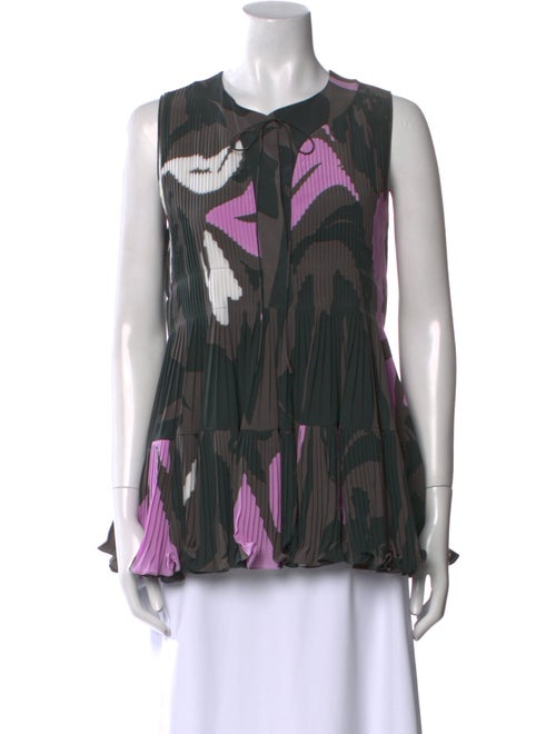 Christian Dior Silk Printed Blouse