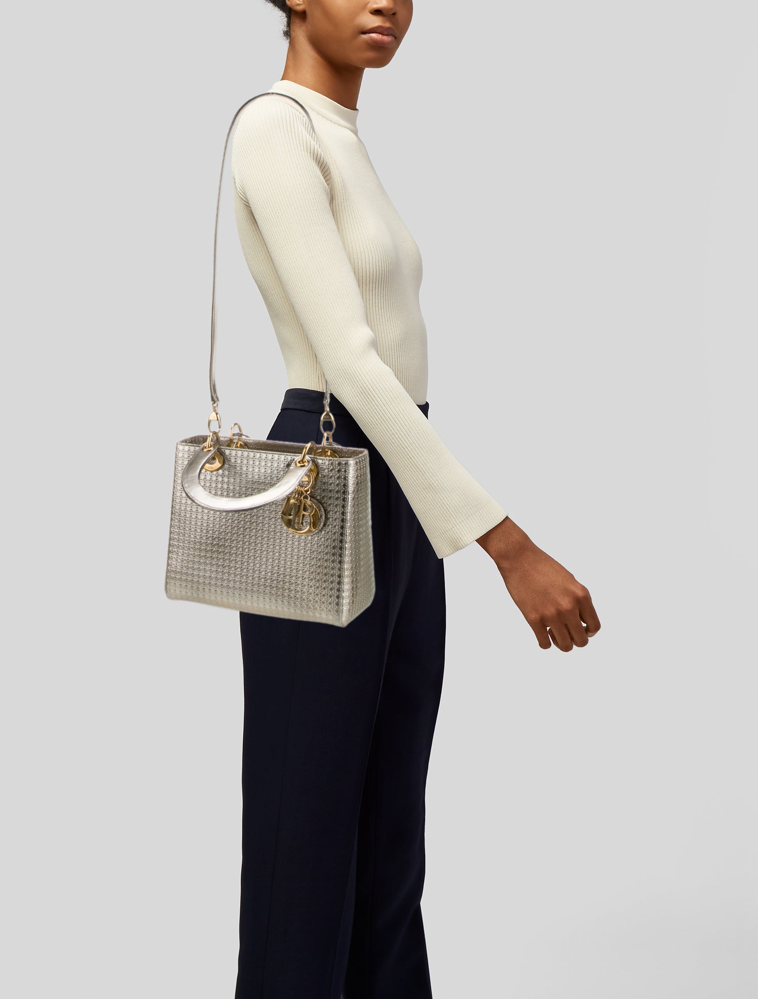 Christian Dior Patent Leather Lady Dior