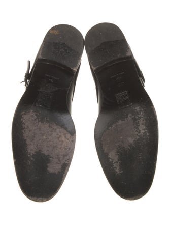 Christian Dior Cannage Pattern Leather Moto Boots