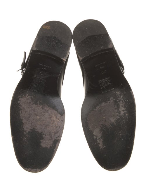 Christian Dior Cannage Pattern Leather Moto Boots