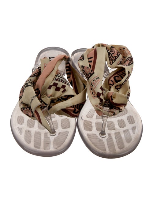 Christian Dior PVC Printed Sandals