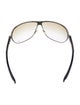 Christian Dior Square Gradient Sunglasses