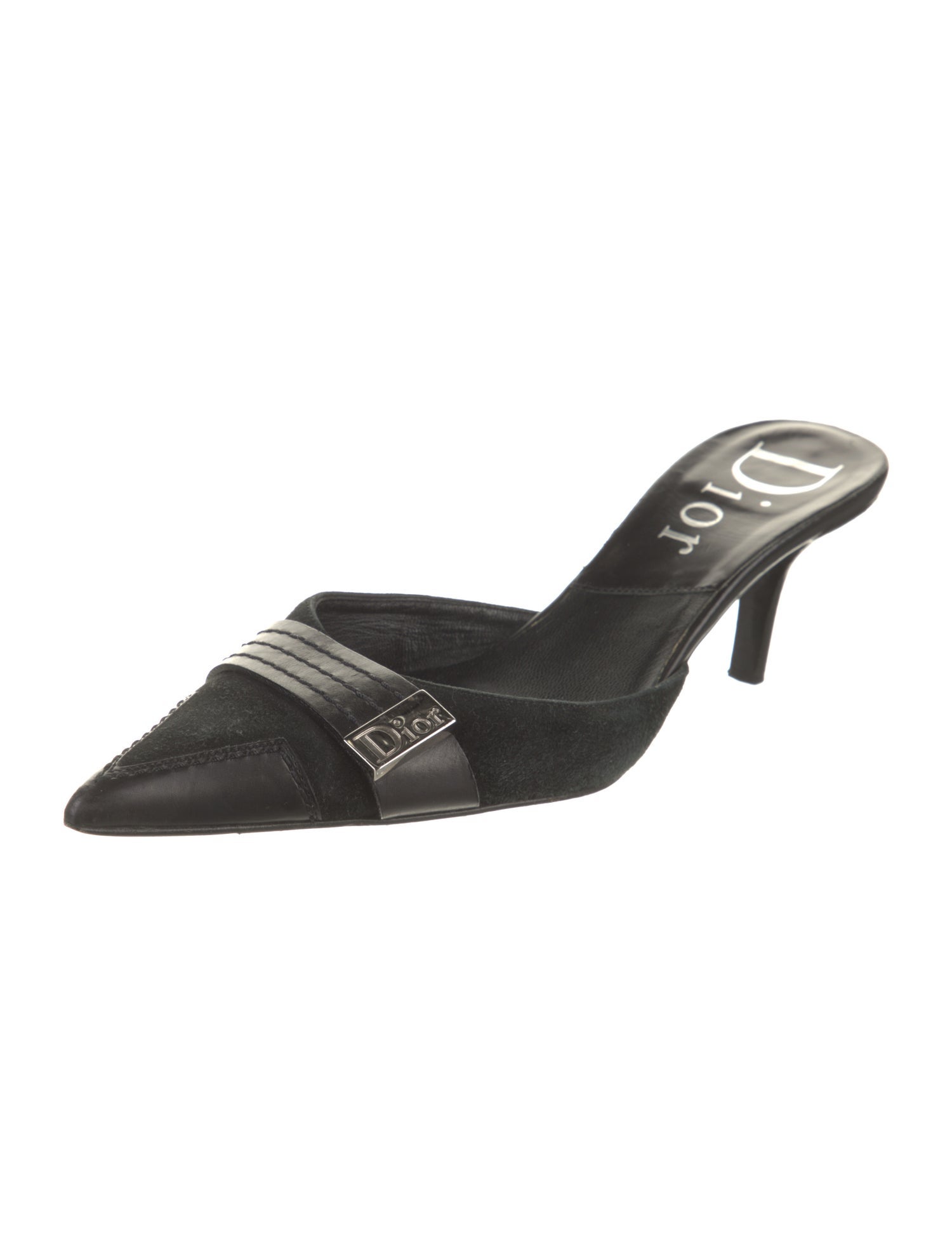 Christian Dior Suede Mules