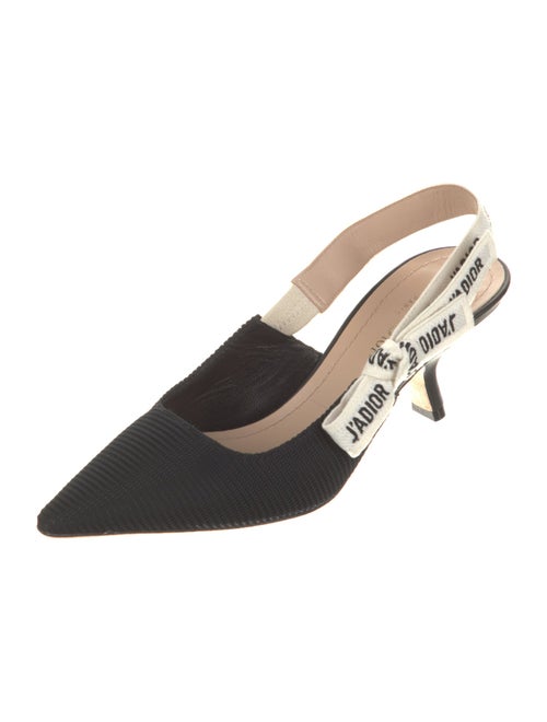 Christian Dior Printed Slingback Pumps