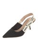 Christian Dior Printed Slingback Pumps
