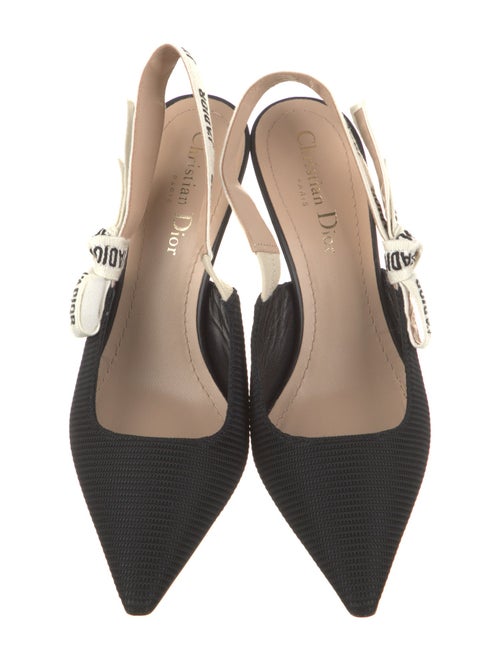 Christian Dior Printed Slingback Pumps