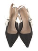 Christian Dior Printed Slingback Pumps