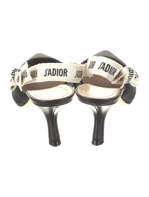 Christian Dior Printed Slingback Pumps