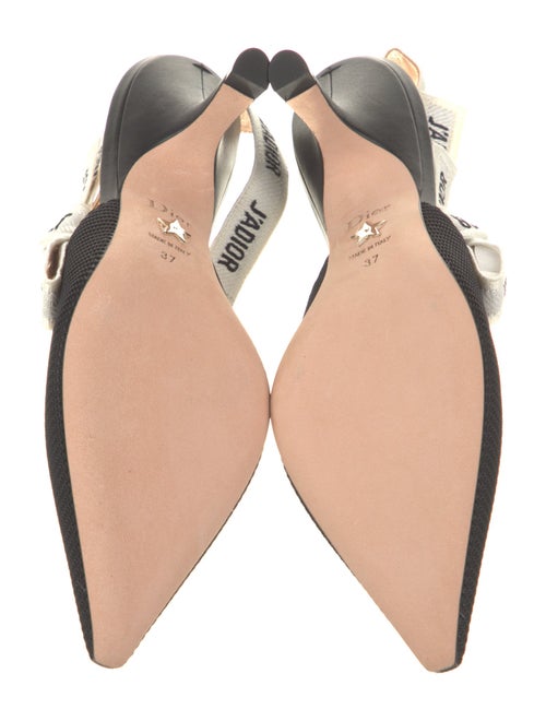 Christian Dior Printed Slingback Pumps