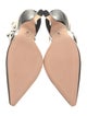 Christian Dior Patent Leather Printed Slingback Pumps