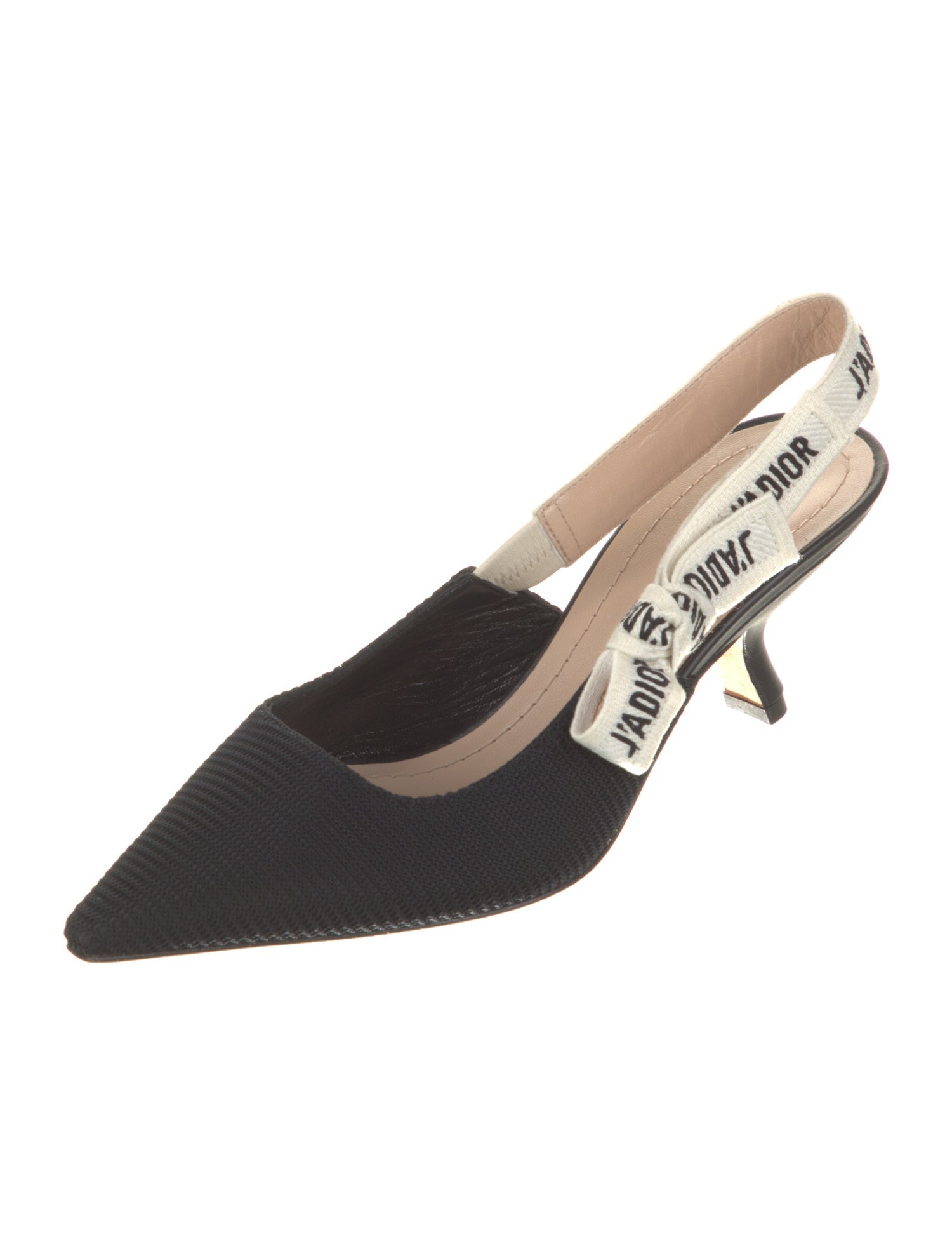 Christian Dior Printed Slingback Pumps
