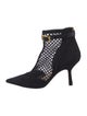 Christian Dior Suede Mesh Accents Pumps