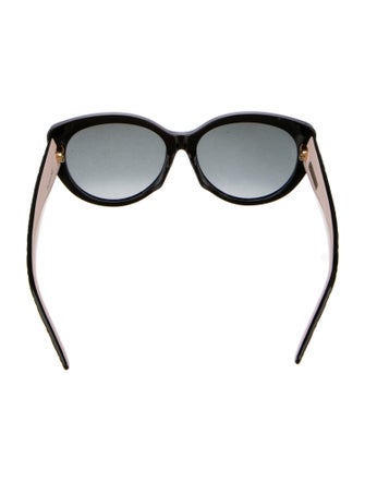 Christian Dior DiorLady Cannage Pattern Sunglasses