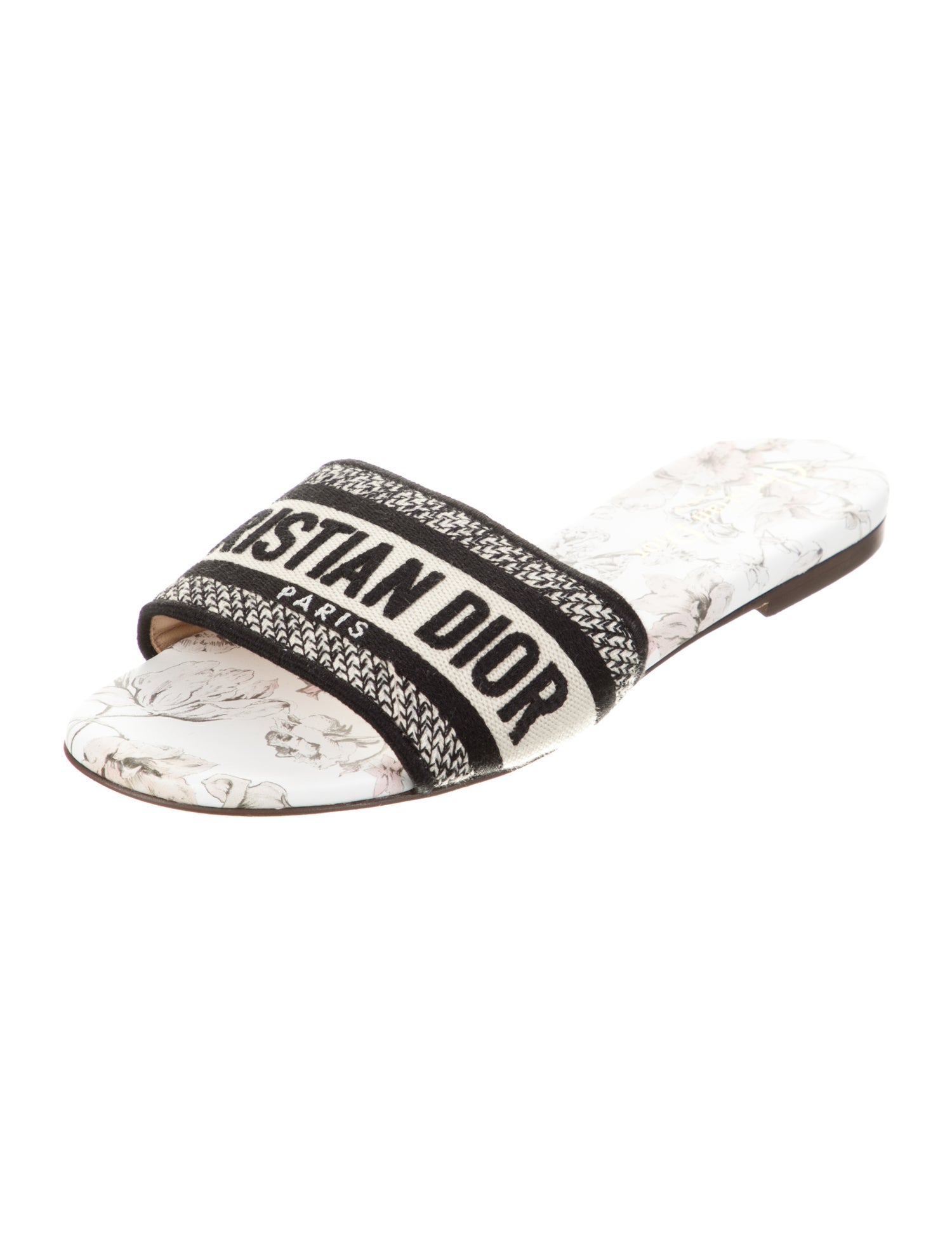 Christian Dior Printed Slides