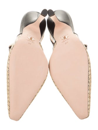 Christian Dior Printed Slingback Pumps