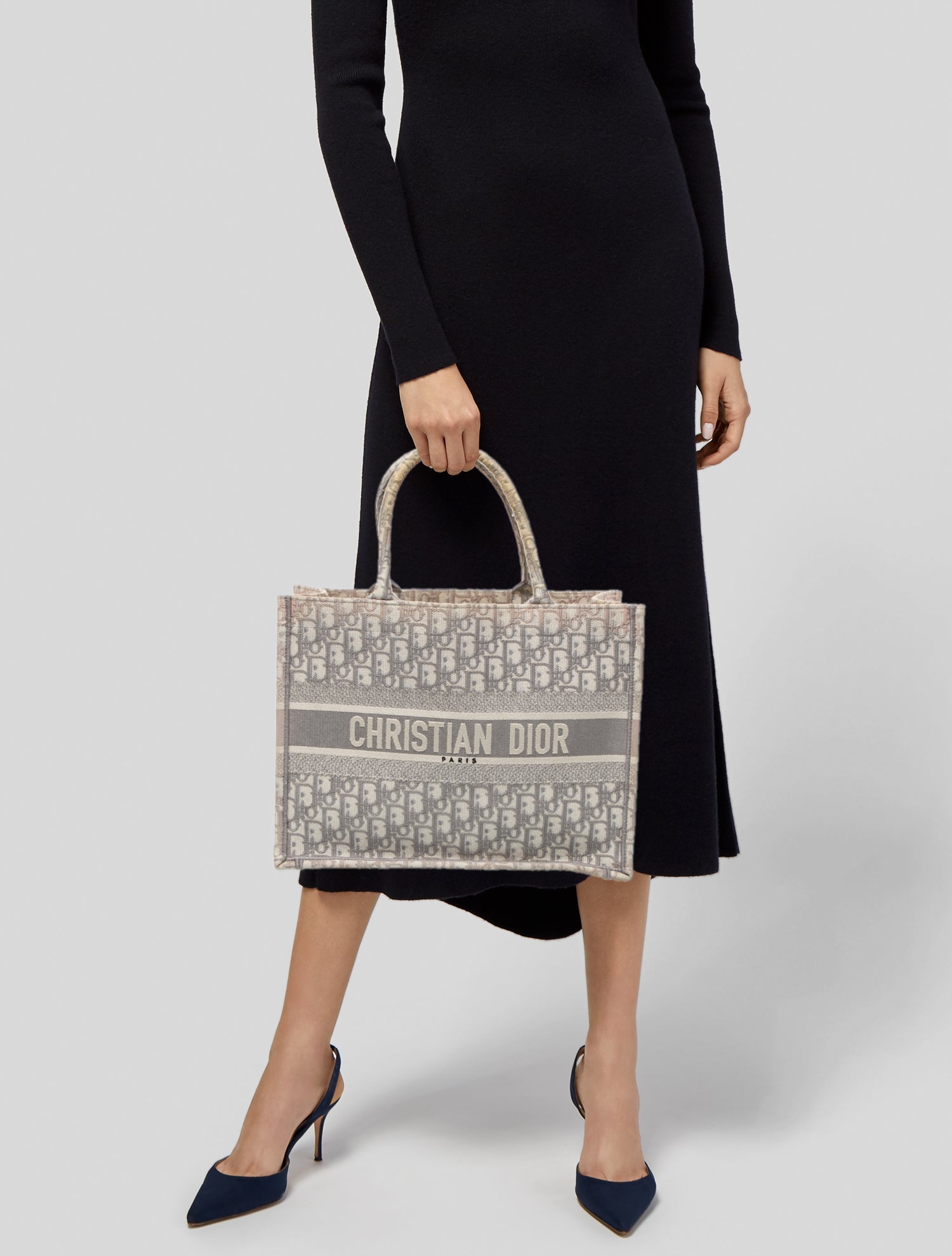 Christian Dior Oblique Jacquard Book Medium