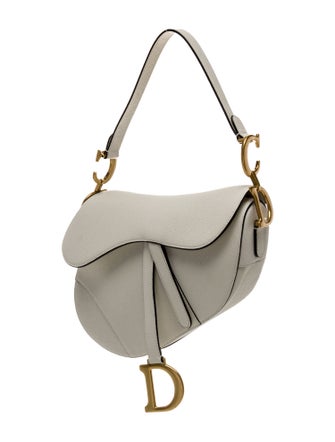 Christian Dior Leather Saddle Medium 2022