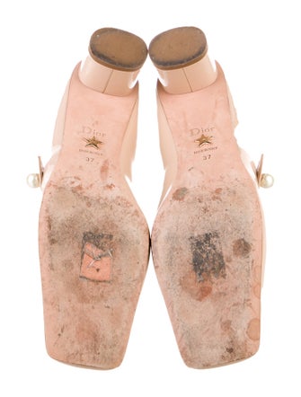 Christian Dior Patent Leather Studded Accents Pumps