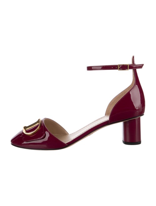 Christian Dior Patent Leather D'Orsay Pumps