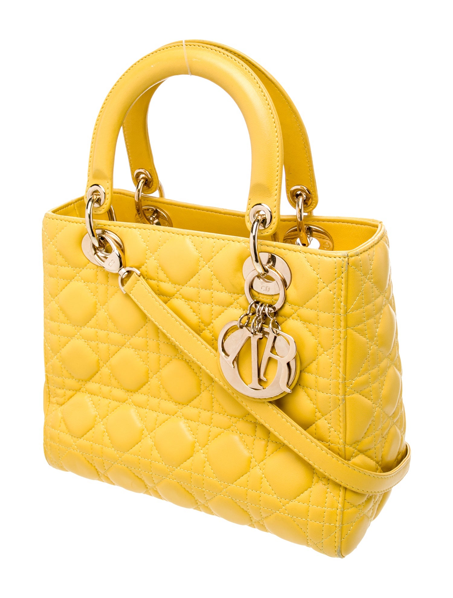 Christian Dior Cannage Lady Dior Medium