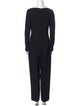 Christian Dior Silk V-Neck Jumpsuit