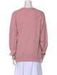 Christian Dior V-Neck Long Sleeve Pullover