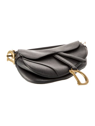 Christian Dior Leather Saddle