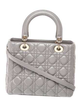 Christian Dior Cannage Lady Dior Medium