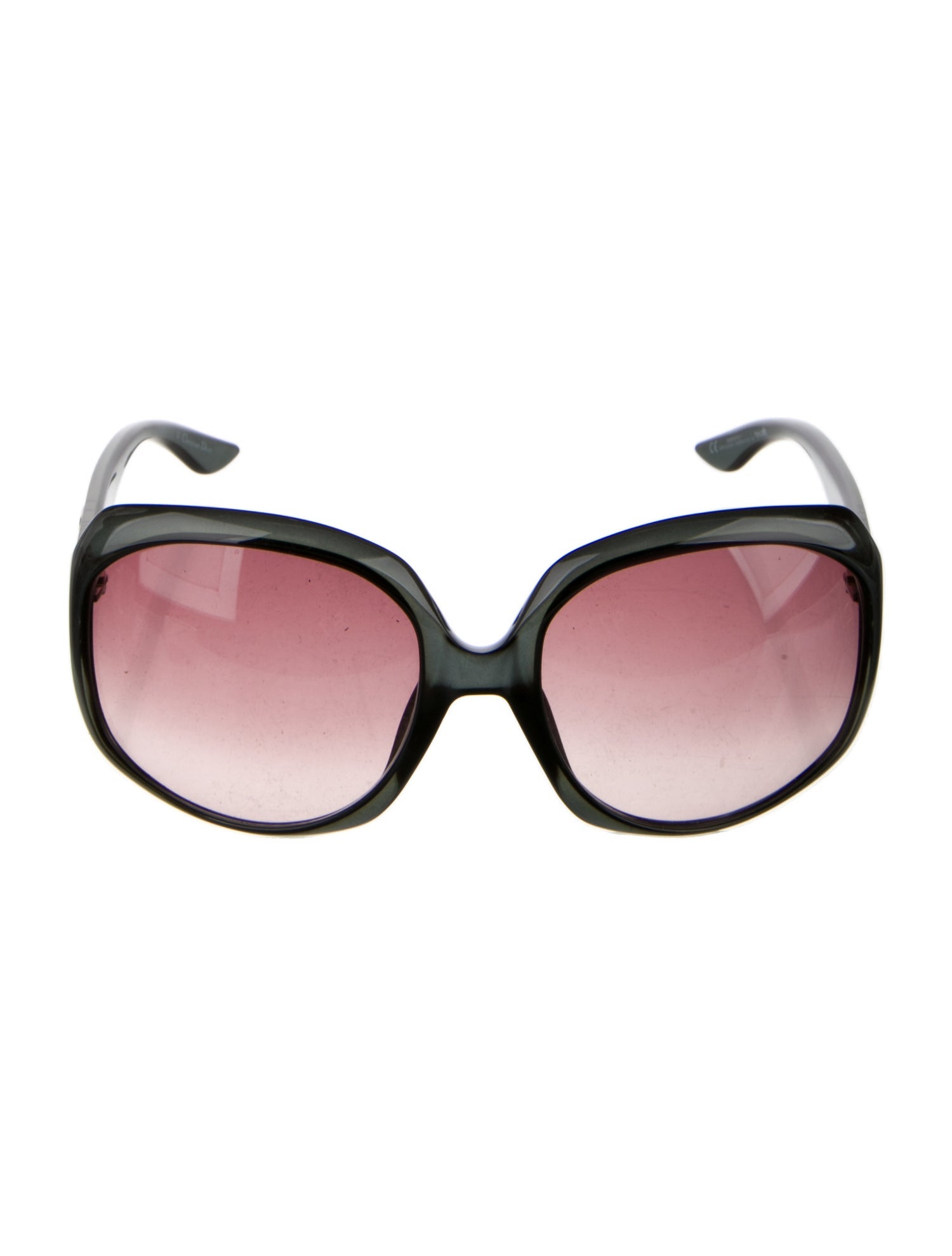 Christian Dior Glossy Oversize Sunglasses