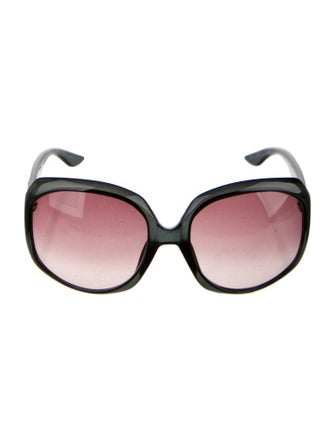 Christian Dior Glossy Oversize Sunglasses