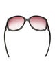 Christian Dior Glossy Oversize Sunglasses