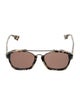 Christian Dior Square Tinted Sunglasses
